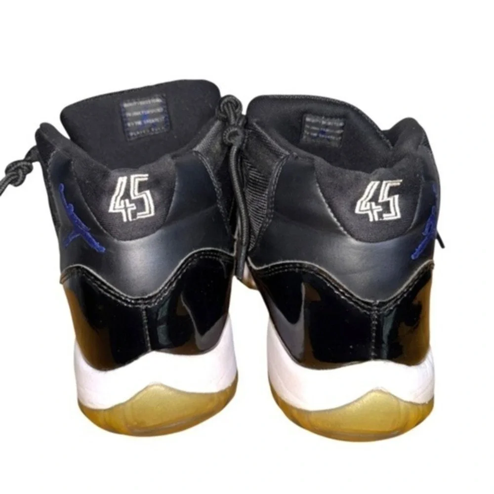 Jordan 11 Retro Space Jam 45 Mens 11 Pre-Owned Sneakers‎ Black 378037-003 Shoes